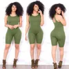 مثير المرأة عارضة أكمام bodycon رومبير بذلة نادي ارتداءها السراويل القصيرة