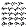 15X Vendita G-Shape Auricolare Auricolare PTT MIC per YAESU Vertex VX-6R 7R 170 VXA-710