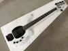 Factory Custom White Body 5strings Bass de baixo elétrico com fingerboard de rosa de rosa picantes actosblack hardwareoffer personalizado3245362