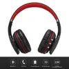 KOTION EACH Casque Bluetooth pliable sans fil avec basses profondes stéréo pour casque de jeu PS4 avec micro et écouteurs LED mains 7432954