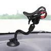 Supporto per auto con doppia clip, supporto universale per parabrezza con braccio lungo, rotazione a 360°, per telefoni cellulari iPhone 7 8 plus 6 6s