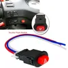 Smart Motorcycle Hazard Light Switch Button Double Warning Flasher Emergency Signal W/3 Wires Lock For Motor ATV Bike