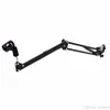 Professional Metal Suspension Scissor Arm Adjustable Microphone Stand Holder For Mounting On PC Laptop Notebook
