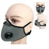 Máscara de ciclismo 5 colores PM2.5 Filtro Máscara a prueba de polvo Carbón activado Con filtro Anticontaminación Bicicleta Máscara facial OOA7790