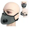 Masque de cyclisme 5 couleurs PM2.5 Filtre Masque anti-poussière Charbon actif avec filtre Anti-Pollution Masque facial de vélo OOA7790