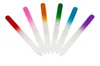 Colorful Glass Nail Files Durable Crystal File Buffer NailCare Art for Manicure UV Polish Tool