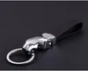 Jaguar Bmw Audi Vw Skoda Mercedes Hyundai Leopard Panther Metal Leather Keyring Keychain Key Ring Chain Buckle228T