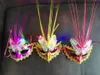 Luminous butterfly rain silk mask led with lamp flash light brazing mask children's toy wholesale party costume props