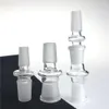 14mm 18mm Male Female Glass Bong Adapters Adapter Converter for Thick Pyrex Forsted Glass Drop Down Water Smoking Pipes