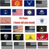 Bandiere USA US Army Banner Airforce Marine Corp Navy Besty Ross Flag Dont Tread On Me Flags Thin xxx Line Flag VT1338