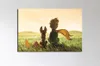 Affiche imprimée HD, 1 pièce, petit Prince et renard, décoration de maison, chambre d'enfant, dessin animé, image modulaire, peinture sur toile sans cadre, 326G