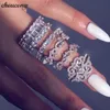 choucong 2019 Eternity Promise Ring 925 prata esterlina um diamante Zircon cz noivado casamento banda anéis para homens mulheres pendant presente