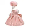 Çocuk Giysileri Bebek Prenses Kıyafeti Elbiseler Ilmek Dantel Elbise Yaz Örgün Parti Elbiseler Rahat Ince Elbise Dans Tunik Fotoğrafçılık Costum A4662