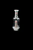 かつらカルタまたはピーク 2 種類ガラス水ギセル透明ストライプ ビーカー ボンご注文へようこそ