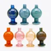 Capeur en glucides en verre coloré OD 26 mm Quartz Banger Banger Caps Bulle Amber rose bleu pour ongles xl Bongs Dab Rigs