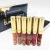 Gold Birthday Edition Lip Gloss 6pcs/set lipsticks Matte Liquid Lipstick makeup Lipgloss Kit Beauty Glazed Lip gloss Cosmetics