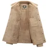 Winter Men bomber Jacket Warm Men 's Jackets Fleece Casual he Tactical Outerwear Thick Jackets Male Coats
