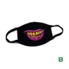 10st Fashion Andningsmask Camo Mask Black Cosplay Mouth Masks med Multi Colors Designer Mask I lager