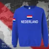 Paesi Bassi Nederland 2017 felpe con cappuccio da uomo felpa sudore nuovo abbigliamento streetwear tuta nazione Olanda bandiera olandese NL