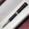 Famous pen lucky star series Unique design roller ball pens made of High grade black ceramic office writin supply gift for boyfriend