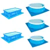 Couverture de piscine de 81012 pieds de diamètre, accessoires de piscine de jardin familial 7781181