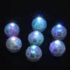 Kolorowe Okrągłe LED RGB Flash Lampy Balon Balon Lights Zatapialne Latarniowe Światła do Latarni Boże Narodzenie Wedding Party Decoration