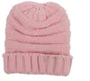 Parents enfants tricoté chapeaux bébé mamans hiver tricoté chapeaux chaud à la mode bonnets Crochet casquettes en plein air Slouchy bonnets YD0419