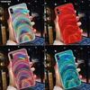 Rainbow Mirror Glossy Case para Samsung Case A30 A20 A50 A70 J6 J6 A6 A7 A9 2018 S8 S8 S10 Nota 8 9 10 Plus S10e Cover Shell