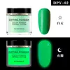 Na055 Art Naution NoctiLucent Powder 10ML Зеленый Желтый Ультрадикологический Свет в темном пигменте Флуоресцентный Животный Художественный порошок