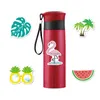 5Set = 25pcs Summer Style Series Water Cup Laptop Phone Waterproof Cartoon Sticker Drawing