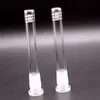 Diffuseur de tige en verre de haute qualité Narguilés 14mm 18mm à 18.8mm Mâle Femelle adaptateur de tige en verre vers le bas pour les conduites d'eau de bongs