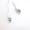 1 м 3 фута USB Type-C для типа C кабеля C до быстрой зарядки для Samsung Galaxy S10 ПРИМЕЧАНИЕ 10 PLUS Поддержка PD 60W 3A быстрые шнуры заряда бесплатная доставка