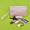Coreano Moda Cosmetic Bag Meninas Carteira compõem sacos de armazenamento Waterproof Maquiagem Wash Bag portátil Mulheres Coin Purse de Higiene Pessoal Organizador Top