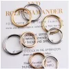 Enamel Alloy Gold Silver Color Round Circle Charms Pendants for Handmade Diy Earrings Necklace Key Chain Bracelet Jewelry Making Accessories