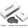 OOWLIT Verres de rechange polarisés pour lunettes de soleil Half XLJ