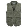 5XL 6XL 7XL New Male Casual Summer Big Size Gilet senza maniche in cotone con molte 16 tasche Uomo Multi Pocket Fotografia Gilet T190828