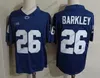 #22 John Cappelletti 25 Curt Warner 31 Paul Posluszny 33 Jack Ham Navy Blue