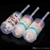 Hot koop 600 Stuks Push Up Pop Containers Nieuwe Plastic Push-Up Pop Cake Containers Deksels Shooters Bruiloft Verjaardagsfeestje decoraties