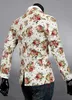 Men's Blazers Men Clothing Mens Blazer print Jacket Stylish Fancy floral Males Suits Blazers with high quality1261V