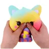 Multicolore Squishi Antistress Kawaii Ice Cream Kitten Slow Squishy Squiny Ice Cream Gat Squeeze Giochi carini per bambini1961036