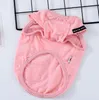 New dog clothes fashion summer casual pet clothes wholesale cotton slub jersey tricolor sleeve pocket vest pet supplies