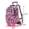 2019 Nuevas bolsas escolares de niños removibles impermeables para niñas mochila mochila