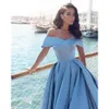 Sexy Women's Sleeveless Mermaid Satin V-Neck Long Evening Dress with Pockets Plus Robe De Soiree Floor Length Prom Gown Vestido De Festa