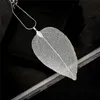 Leaf Designer Gold Chain chains sweater Necklace Fashion Women Men Jewelry Necklace Chain Charm Pendant Necklaces Pendants jewellery