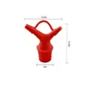 Bar Tools Soy Oil Bottle Silicone Double Mouth Bottle Stopper Wine Sauce Pour Liquid Nozzle Kitchen Accessories ZC2064