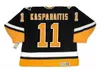 Custom Men Youth women Vintage 11 DARIUS KASPARAITIS CCM Hockey Jersey Size S5XL or custom any name or number1425590