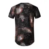 Designer Hommes T-shirts Hip Hop À Manches Courtes Nouvelle Tendance De La Mode Trou Hommes T-shirts D'été Streetwear Tête Noire Portrait Tshirt Vêtements