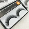 ¡en stock! Pestañas postizas Hechas a mano Natural Curl largo Grueso Suave Ojo falso Extensiones de pestañas Flair Color negro Pestaña Terrier Strip Lashes 027