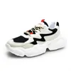 Nya Mens Running Skor Cool Black White Creepers pappa Högkvalitativa Män Kvinnor Running Trainer Sport Sneakers 39-44