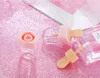 Roze Lege Lip Gloss Buis Containers Crème Kruiken DIY Make-up Tool Cosmetische Roomijs Transparante Lippenbalsem Hervulbare Fles